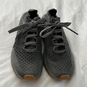 Dark Knit Grey runners, NO BULL athletic shoes.